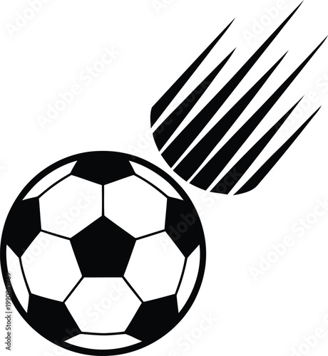 occer Ball Action Impact Kick Motion for Football Sport Game Competition Athletic Training Dynamic Design