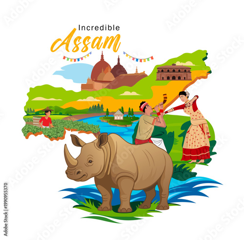 Incredible Assam - Kamakhya temple, Rangghar, Kaziranga