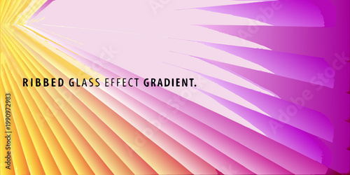 Abstract radial gradient with vibrant yellow and purple hues