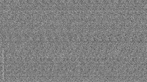 Retro TV Static Noise - Analogue Broadcast Interference Pattern