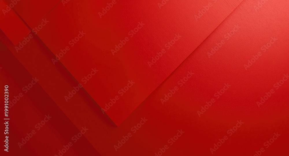 Obraz premium Red abstract texture with bold diamond formation and ambient lighting effect