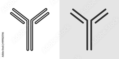 Immunology Icon representing immune system health, disease defense, and medical research.