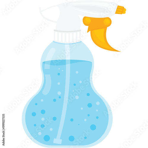 Water spray bottle for flower vector atomizer icon