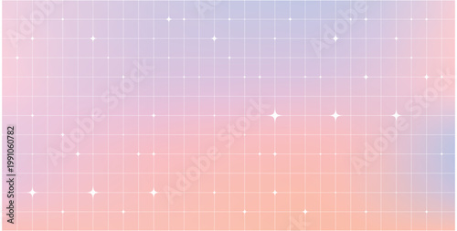 aesthetic background with stars and sparkles.