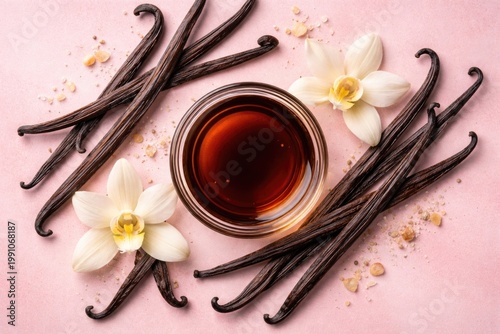Top perspective of vanilla ...