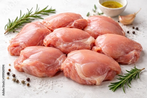 Boneless chicken thigh cuts...
