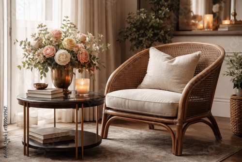 Sophisticated lounge area f...