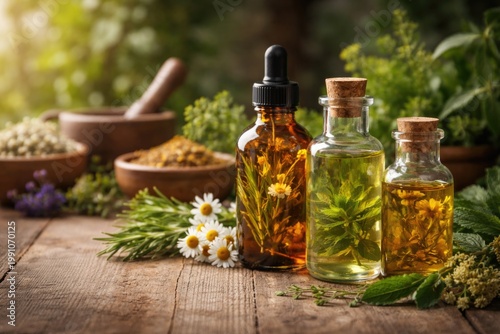 Medicinal plant extracts in...