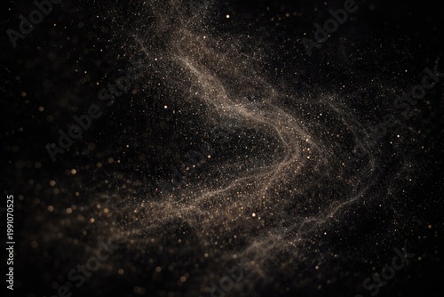 dust particles swirling nat...