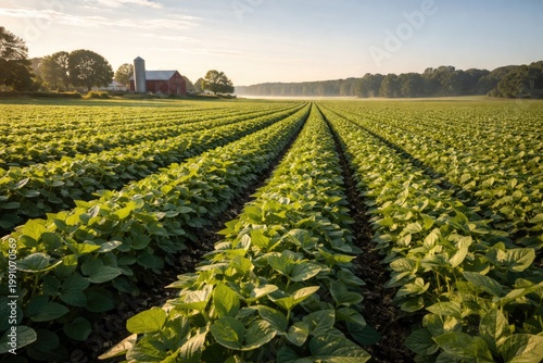 Agricultural scene with lus...