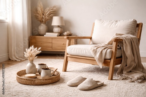 Living room design showing ...
