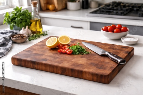 Kitchen wood chopping board...