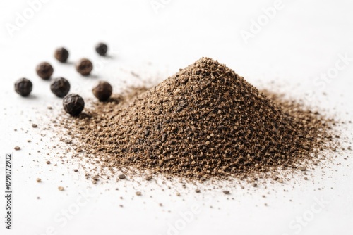 Close up of finely powdered...