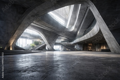 futuristic building design ...