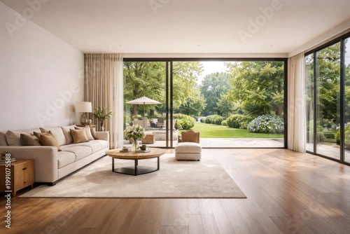 Spacious home living room f...