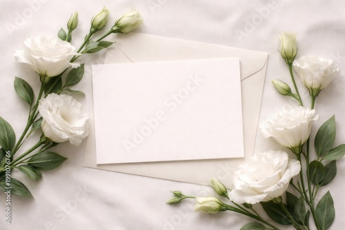 Minimalist unfilled wedding...