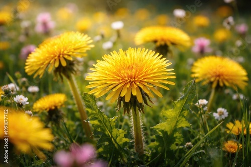 Macro photograph of yellow ...