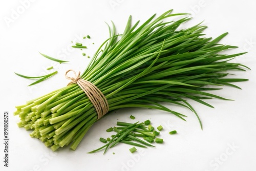Fresh organic Chinese chive...