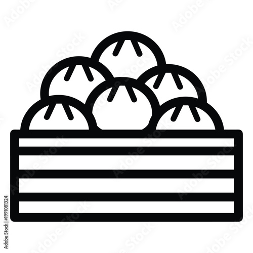 Dim Sum Basket Asian Cuisine Food