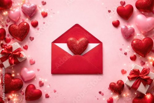 Festive Valentine Day banne...