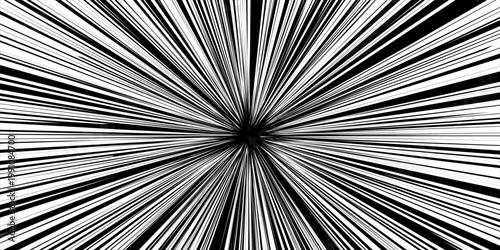 Faintly shining concentrated line background_light green