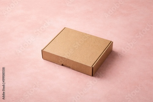 Flat packed cardboard box o...