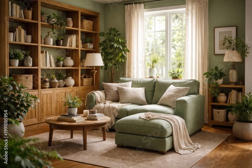 comfortable green living sp...