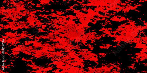 An artistic, high-contrast, macro abstract composition with black and red hues that evokes a sense of both chaos and structured complexity.