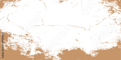 An aged and weathered wall with a distressed paint. The image features a distressed wall with textured and cracked surface, with a weathered texture and aged appearance. 