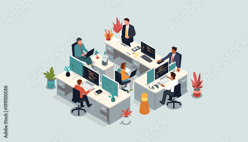 A clean, minimalist workspace featuring a coffee cup. This image conveys a sense of calm productivity and would be ideal for articles or marketing rel