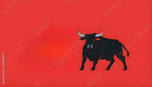 bull with horns
