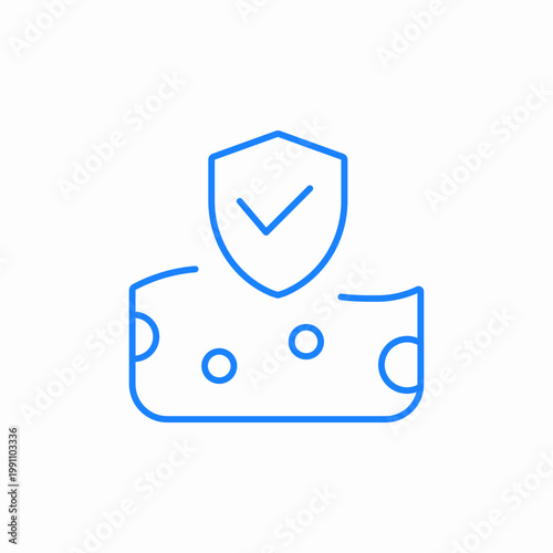 skincare and uv protection icon sign vector