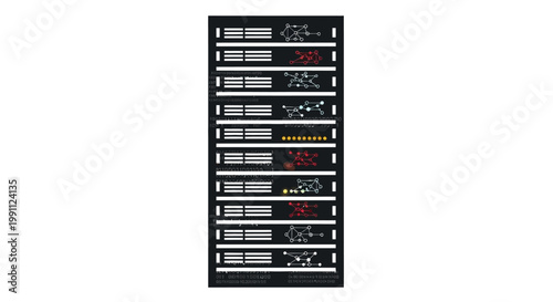 Server computer hardware technology equipment.
