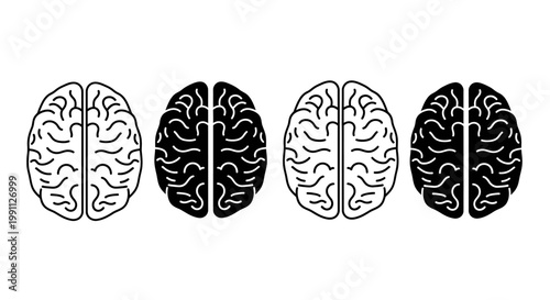 Collection of cartoon mouth illustrations with vibrant red lips expressing various emotions and sounds like smiles and shouts