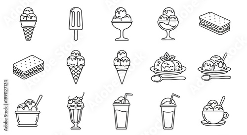 Collection of cartoon mouth illustrations with vibrant red lips expressing various emotions and sounds like smiles and shouts