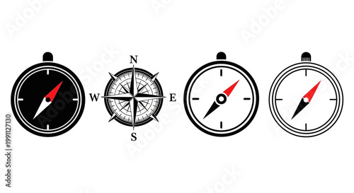 Collection of cartoon mouth illustrations with vibrant red lips expressing various emotions and sounds like smiles and shouts