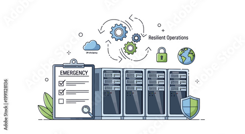 Data security and resilient operations with cloud backup and automation