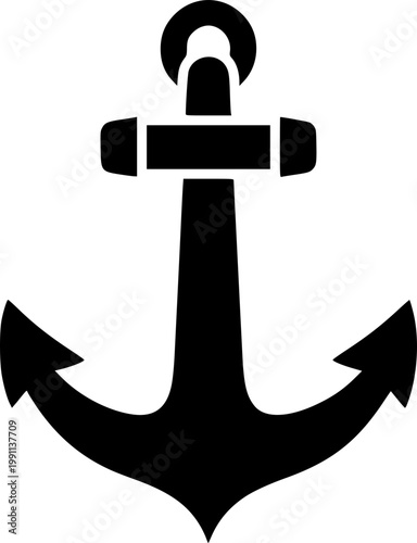 Anchor - vector icon.