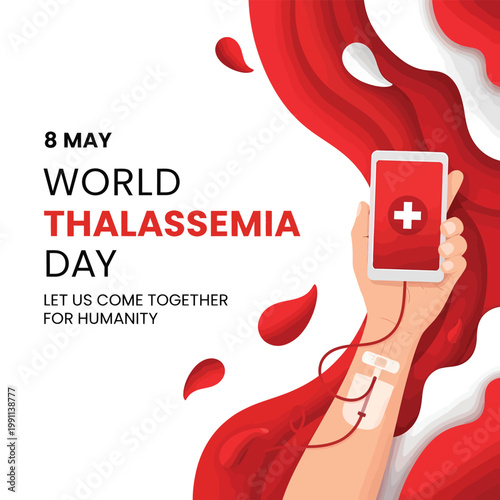 World thalassemia day awareness a call for blood donation and support