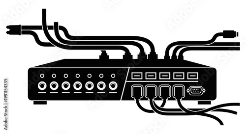 Audio Video Control Panel System.