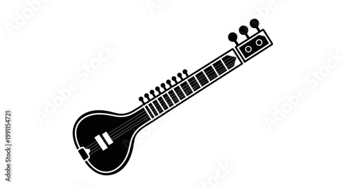 Sitar Musical Instrument String.