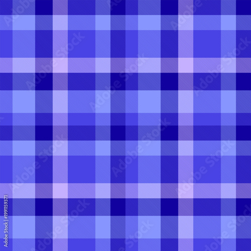 Classic check fabric illustration offers dependable symmetry. The textile background remains versatile for clothing presentations and interior design mockups.
