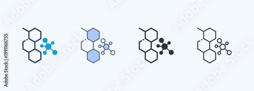 Fotografie Nanotechnology Multiple Style Icon Collection