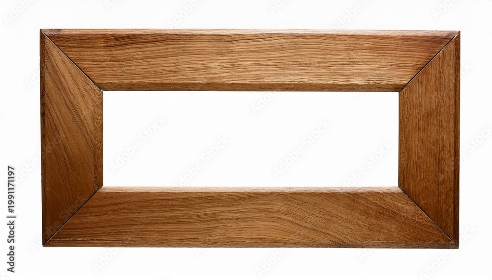 Naklejka premium Simple Rectangle Border Without Background