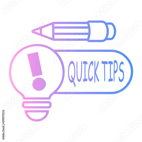 suggestion Line Gradient Icon