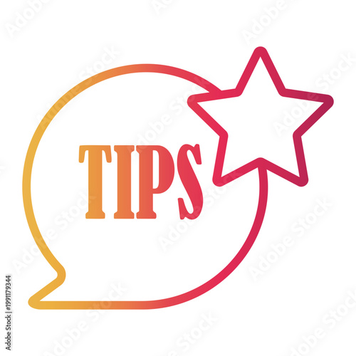 suggestion Line Gradient Icon