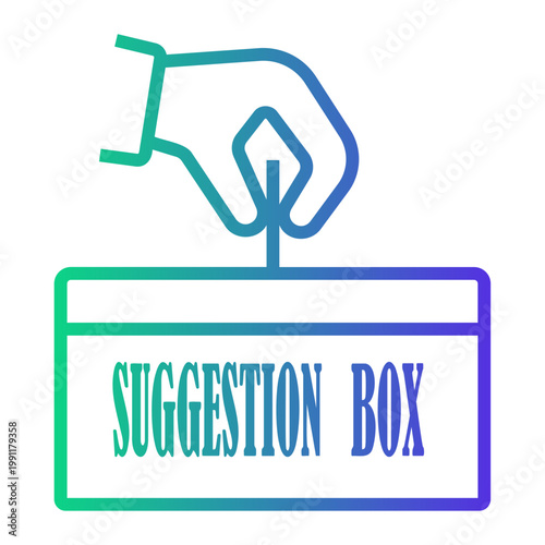 suggestion Line Gradient Icon