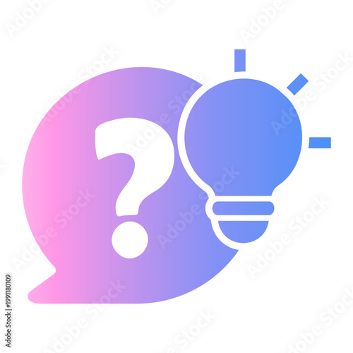 suggestion Gradient icon