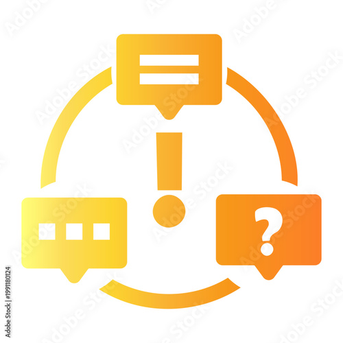 suggestion Gradient icon