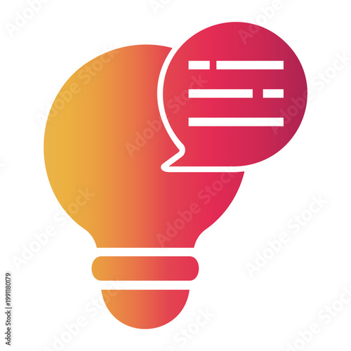 suggestion Gradient icon